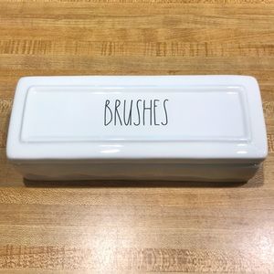 Rae Dunn Ceramic BRUSHES Makeup Brush Holder